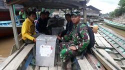 ANGGOTA TNI KAWAL DISTRIBUSI LOGISTIK