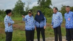 BUPATI TINJAU LOKASI PERKANTORAN