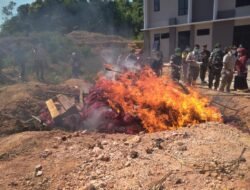 8 Ton Bawang Merah dan 45 Kacer Dimusnahkan