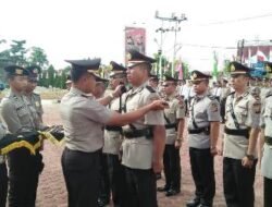 Tujuh Perwira di Polres Sanggau Dimutasi