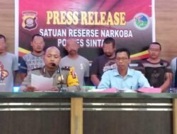 Sintang Ajang Peredaran Narkoba. Lima Pengedar Ditangkap