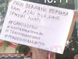 Ini Jawaban Kepsek SMAN 1 Menanggapi Tuntutan Siswa