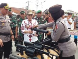 Ratusan Personil Siaga Amankan Pemilu di Singkawang