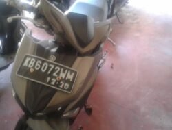 Pelaku Curas Dibekuk, Tebeng Motor Dimodifikasi Simpan Sajam