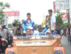 Pawai Obor Asian Para Games Sekaligus Promosi Pariwisata