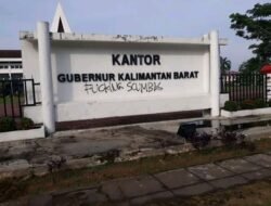 Aksi Vandalisme Teror Kota Pontianak