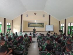 Kodim Sintang Ingatkan Prajurit Monitor Lingkungan Waspadai Komunis dan Radikalisme