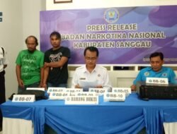 BNNK Sanggau Amankan 14 Paket Sabu. Tersangka Mengaku Dapat dari Beting
