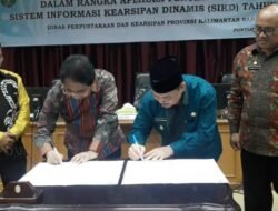 Serah Terima E-Arsip dari ANRI ke Pemprov Kalbar