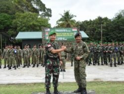 TNI-TDM Patroli Bersama di Wilayah Perbatasan