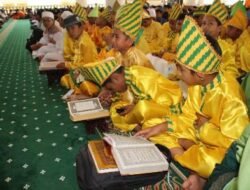 20 ribu Peserta Khataman Massal Lantunkan Ayat Suci Al Quran