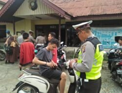 Polsek Pontianak Timur Lakukan Operasi Zebra