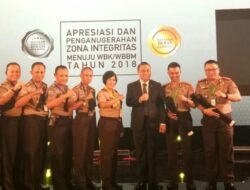 Polres Singkawang Diganjar Penghargaan Predikat WBK