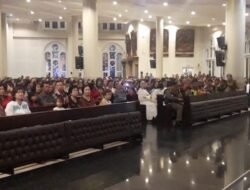 Gubernur, Kapolda dan Pangdam Pantau Misa Natal