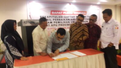 DKPP Jatuhkan Sanksi Ketua dan Anggota KPU Kalbar