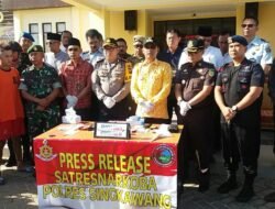 163,56 Gram Sabu Diamankan dari Tiga Bandar Singkawang