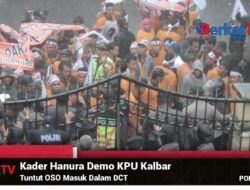 RIbuan Kader Hanura Demo KPU Kalbar