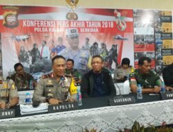 Polda Kalbar Paparkan Capaian Kinerja 2018