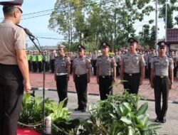 46 Personil Polres Sintang Naik Pangkat