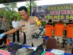 Dari Banjarmasin ke Sanggau Curi Sparepart Alat Berat Akhirnya Diringkus Polisi
