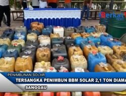 Tersangka Penimbun 2,1 Ton Solar Diamankan