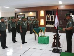 Dua Perwira Kolonel Kodam XII/ Tpr Dimutasi