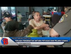 Razia Gas LPG 3Kg, Terjadi Perdebatan Antara Petugas dan Pelaku Usaha
