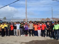 Ratusan TNI/Polri dan ASN Bersihkan Sampah dan Drainase
