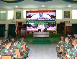Kodam XII/Tpr Gelar Pembekalan Materi Pengamanan Pemilu