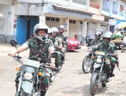 Batalyon Zipur Patroli Pantau Malam Imlek