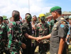 25 Pemuda Perbatasan Dilantik Jadi Bintara TNI AD