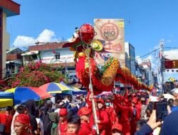 26 Naga dan 43 Barongsai Semarakkan Festival Naga di Pontianak
