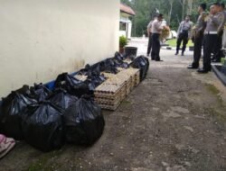 6.300 Telur Ilegal Malaysia Diamankan di Pasar Entikong