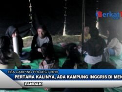 Pertama Kalinya, Ada Kampung Inggris di Menjalin