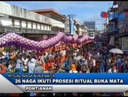 26 Naga Ikuti Prosesi Ritual Buka Mata
