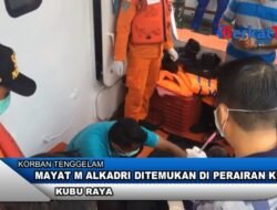 Mayat M Alkadri Ditemukan di Perairan Kubu