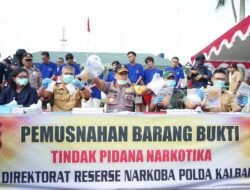 3 Kg Sabu dan Ganja Dimusnahkan