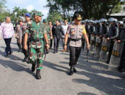 Apel Kesiapan TNI-Polri, Kapolda Kalbar: Cekal Potensi Gangguan