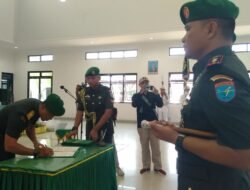 Danrem Pimpin Sertijab Dandim Sanggau dan Singkawang