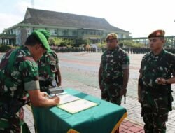Komandan Batalyon Armed 16/Kmp Diganti