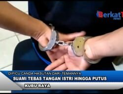 Suami Tebas Tangan Istri Hingga Putus
