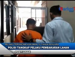Polisi Tangkap Pelaku Pembakaran Lahan