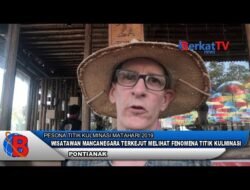 Wisatawan Mancanegara Terkejut Melihat Fenomena Titik Kulminasi di Pontianak