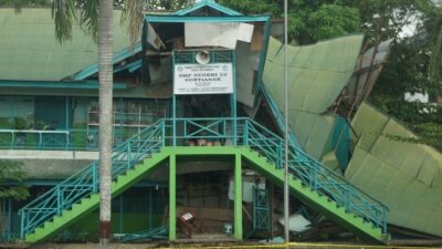 Wali Kota Pontianak Bentuk Tim Gabungan Selidiki Penyebab SMPN 22 Ambruk