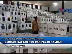 Berikut Daftar PSU dan PSL di Kalbar
