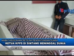 Ketua KPPS di Sintang Meninggal Dunia