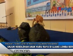 Unjuk Kebolehan Anak Kubu Raya di Ajang Lomba Bercerita