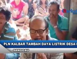 PLN Kalbar Tambah Daya Listrik Desa Binjai