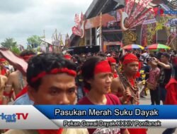 Pasukan Merah Dayak “Turun Gunung” ke PGD XXXIV