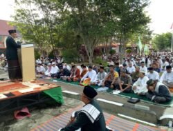 Orang Muda Katolik Berpartisipasi Menjaga Umat Muslim Salat Id di Sanggau